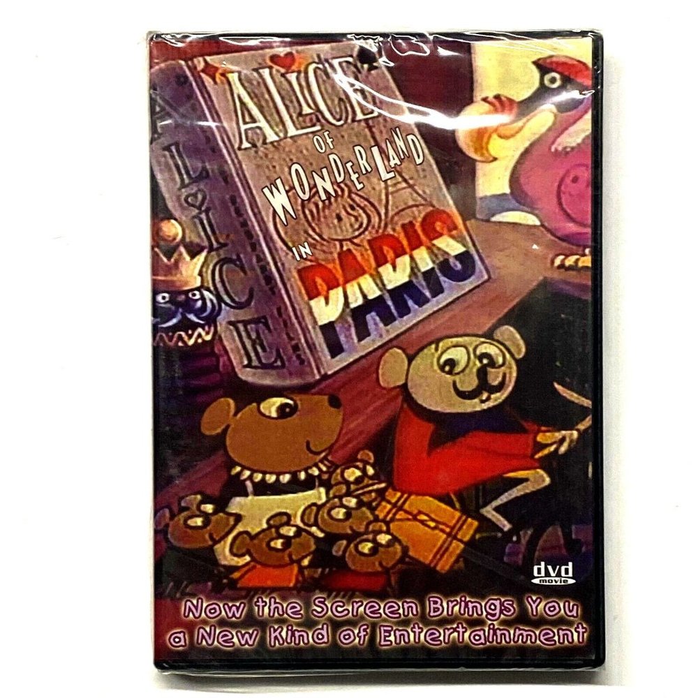 Alice of Wonderland in Paris (DVD) Sealed